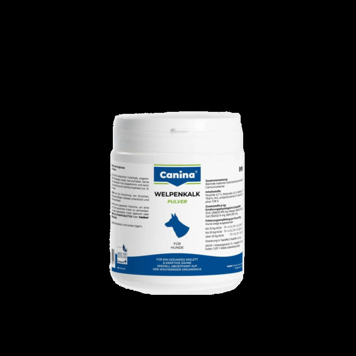 Мінеральний комплекс Canina Welpenkalk для цуценят та молодих собак, 300 г - фото №4