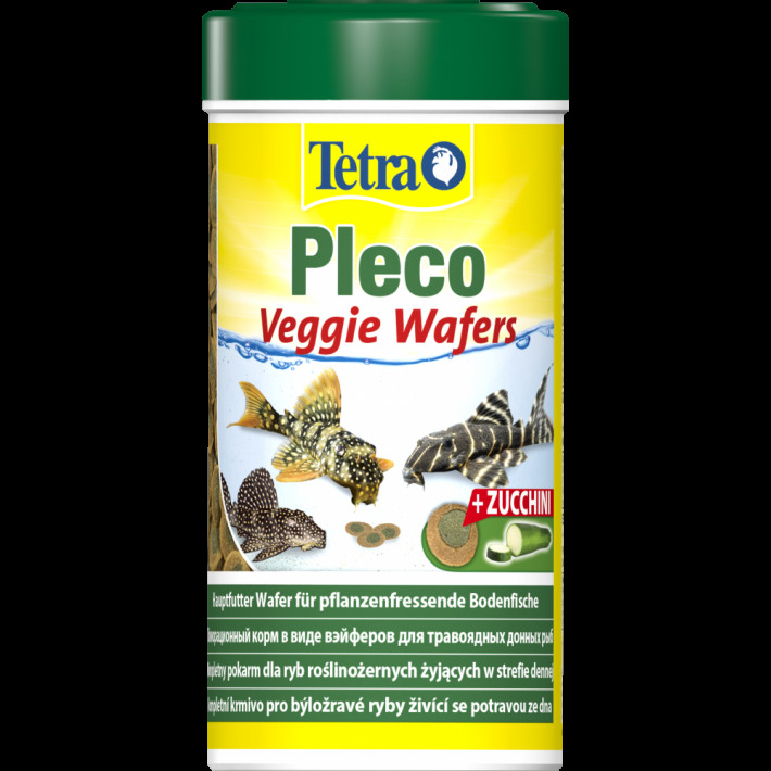 Корм Tetra Pleco Veggie Wafers для травоїдних донних рибок 110 г