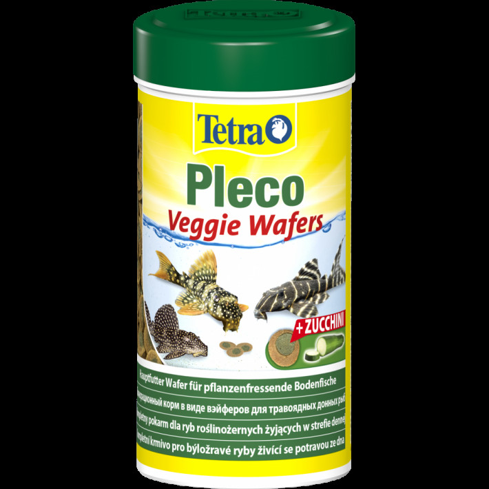 Корм Tetra Pleco Veggie Wafers для травоїдних донних рибок 110 г - фото №2