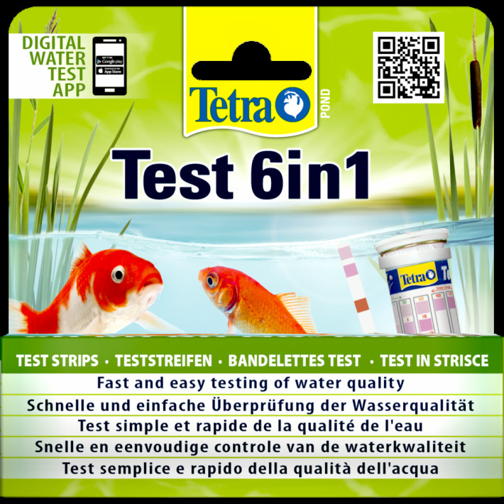 Набір індикаторних тестів Tetra Pond Test 6in1 для ставка