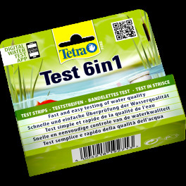 Набір індикаторних тестів Tetra Pond Test 6in1 для ставка для перевірки показників якості води 25 шт - фото №2
