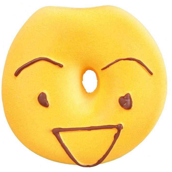 Іграшка Trixie для собак Пончик-смайлик з пискавкою - фото №3