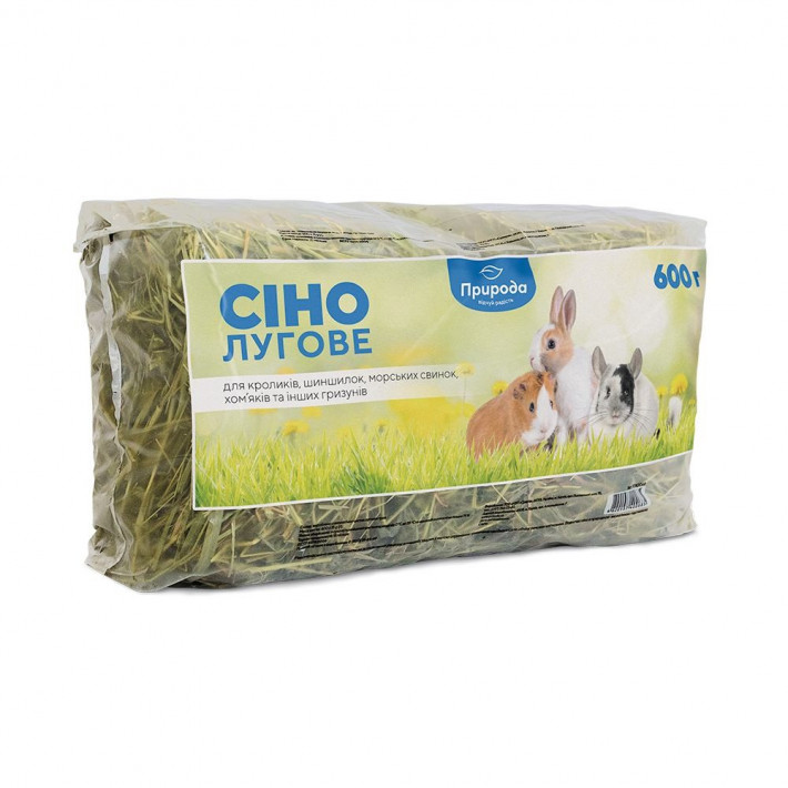Сено луговое Природа для грызунов 600 г