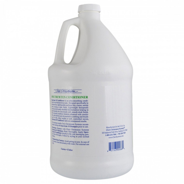 Кондиціонер Chris Christensen Spectrum Ten для тонкої та шовковистої шерсті 3,8 л - фото №2
