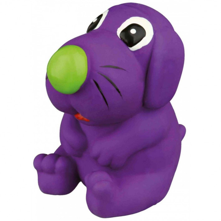 Игрушка Trixie для собак Собака яркая с пищалкой латекс 8 см