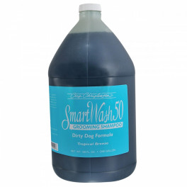 Шампунь Chris Christensen Smart Wash 50 Tropical Breeze для собак та котів тропічний бриз 3,8 л - фото №1
