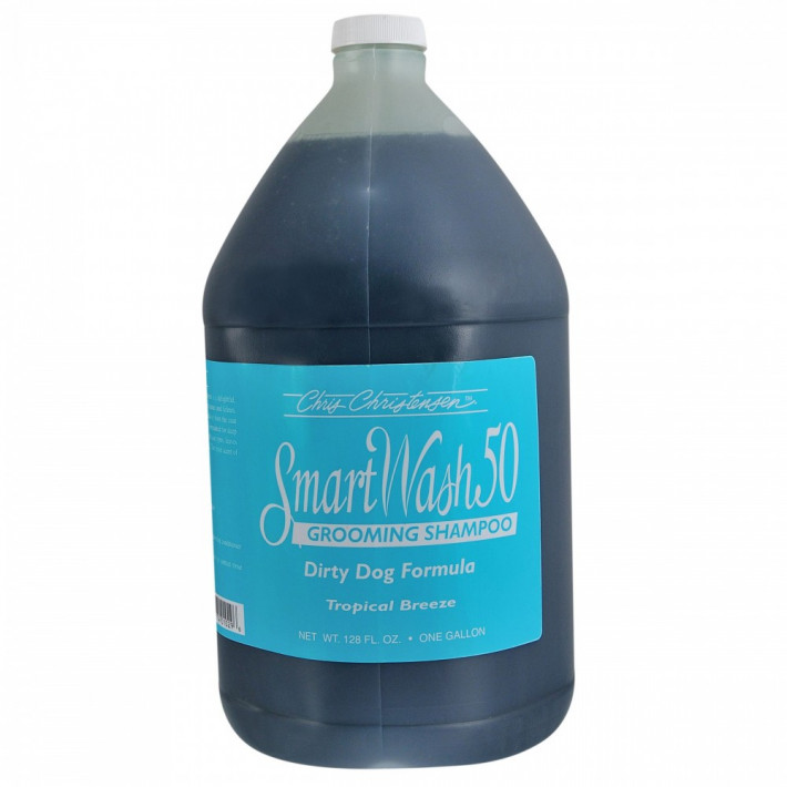 Шампунь Chris Christensen Smart Wash 50 Tropical Breeze для собак та котів, 3,8 л