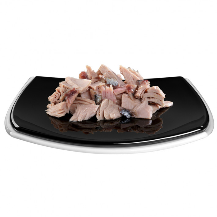 Корм вологий GimCat Shiny Cat Filet з тунцем та анчоусом для котів - фото №5