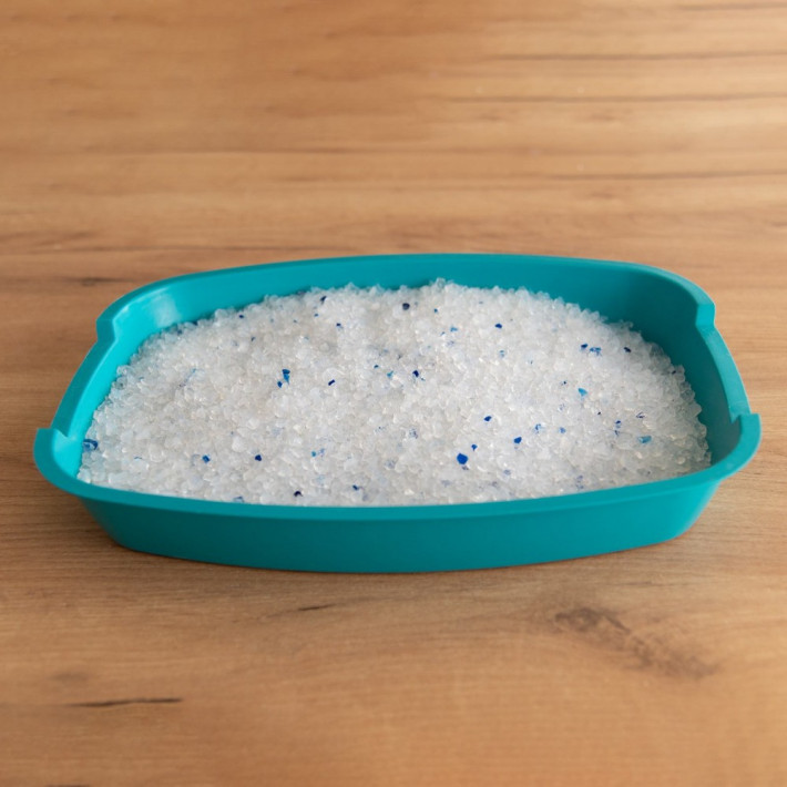 Силікагелевий наповнювач Sani Pet для котячого туалету 3,8 л - фото №5