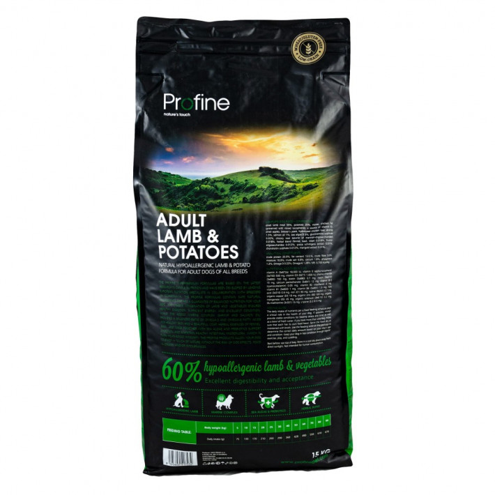 Корм сухий Profine Adult Lamb для дорослих собак з ягнятиною 15 кг - фото №5