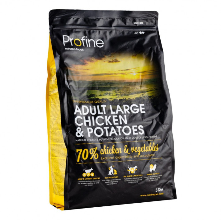 Сухий корм Profine Adult Large Breed Chicken для дорослих собак великих порід, 3 кг - фото №4