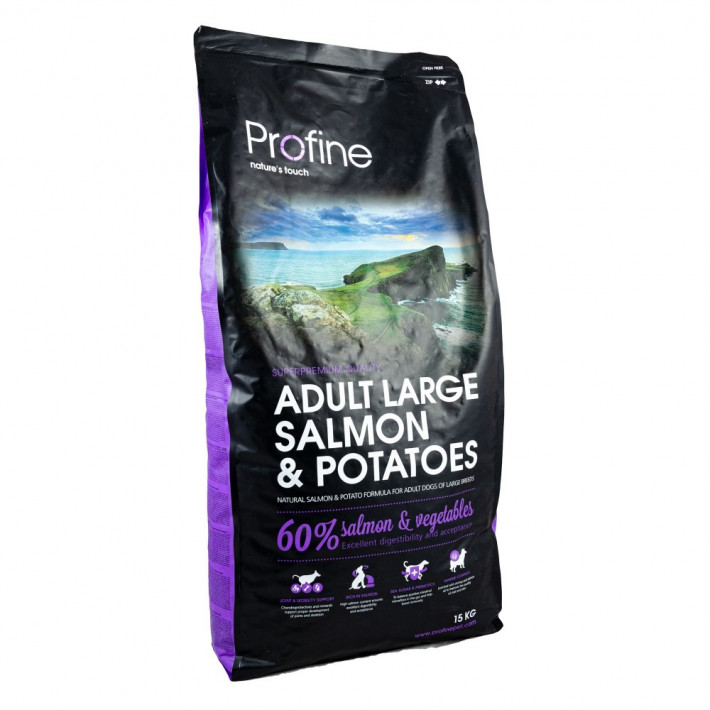 Корм сухий Profine Adult Large Breed Salmon для дорослих собак великих порід, 15 кг - фото №2