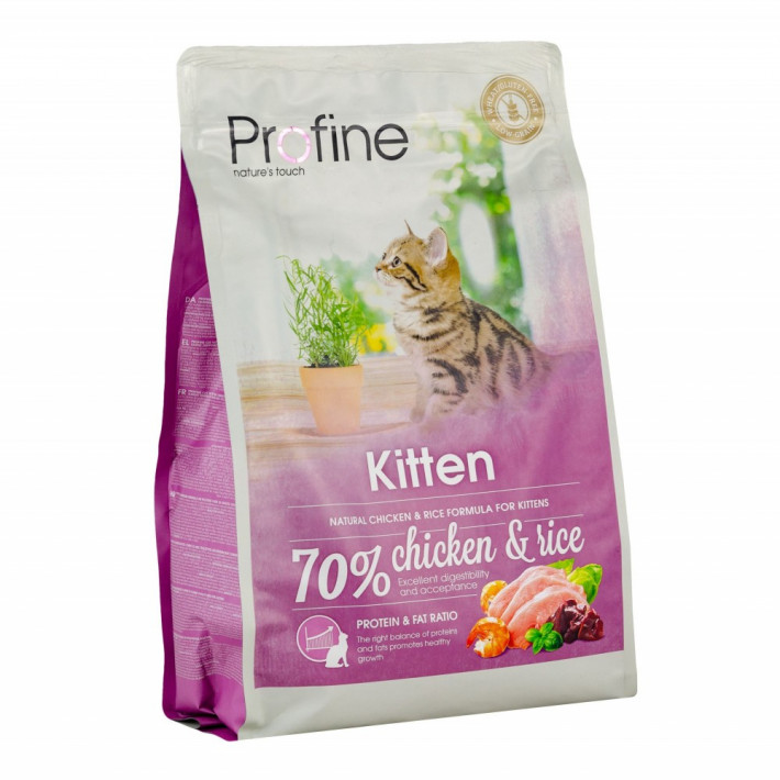 Корм сухий Profine Cat Kitten для кошенят з куркою та рисом, 2 кг - фото №5