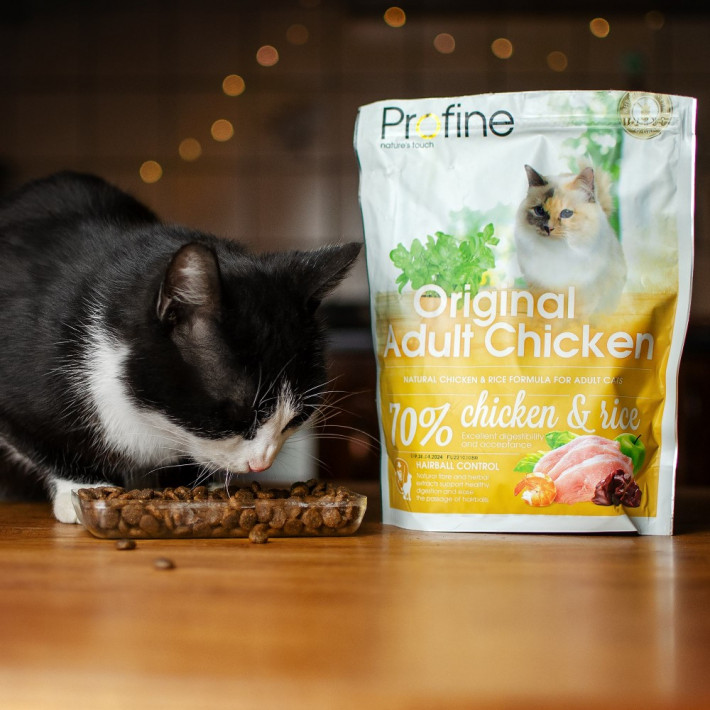 Корм сухий Profine Cat Original Adult для дорослих котів з куркою та рисом 300 г - фото №7