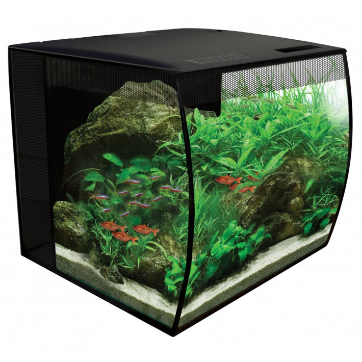 Акваріум Fluval Flex 34 л чорний