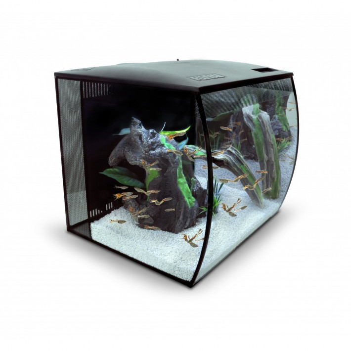 Аквариум Fluval Flex 57 л черный с оборудованием - фото №3