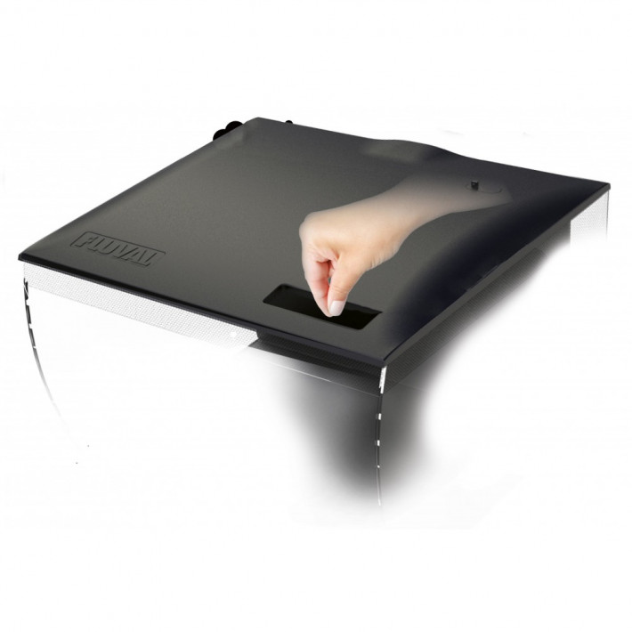 Аквариум Fluval Flex 57 л черный с оборудованием - фото №9