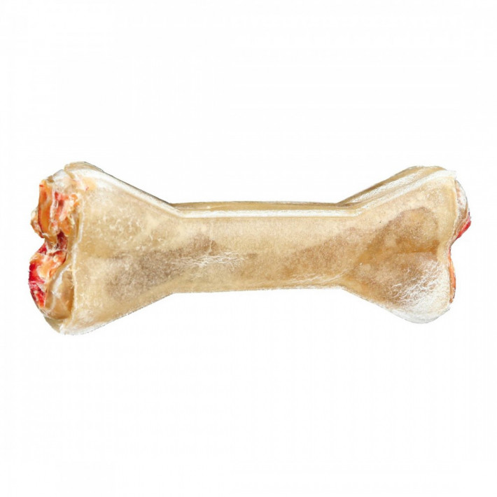 Ласощі Trixie для собак Кісточка жувальна пресована з салямі 12 см - фото №2