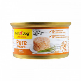 Корм вологий GimDog Pure Delight для собак мініатюрних порід з куркою 85 г