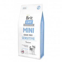 Корм сухий Brit Care Grain Free Mini Sensitive для собак мініатюрних порід з чутливим травленням з олениною 7 кг - фото №1