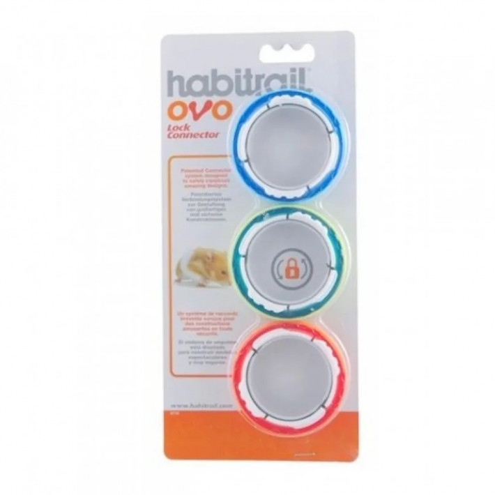 Соединитель-замок для кліток Habitrail OVO (3 шт)
