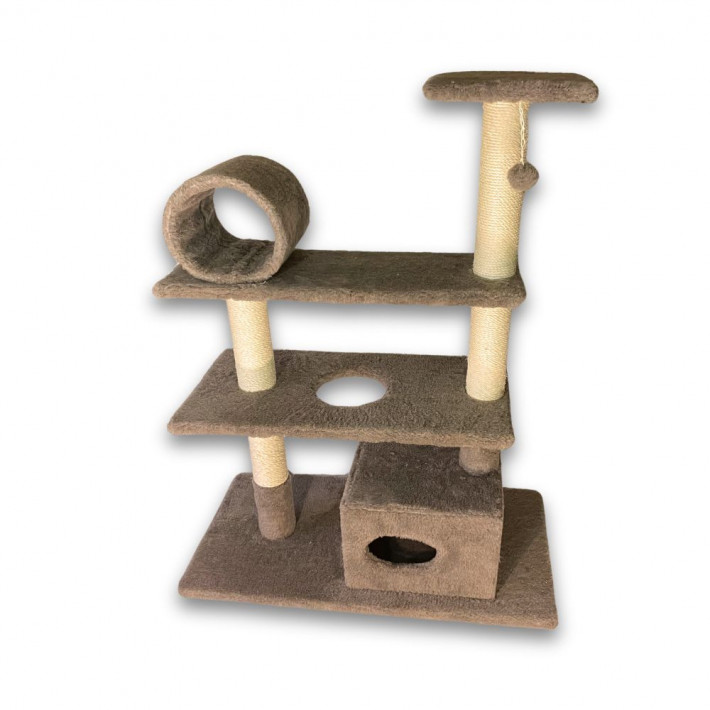 Дряпка Природа Містечко для котів велика 99x49x125 см - фото №2