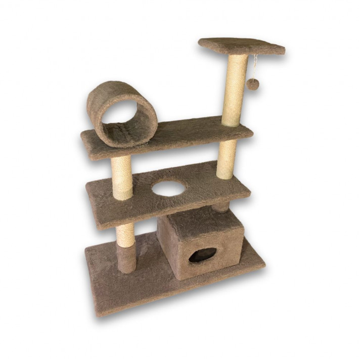 Дряпка Природа Містечко для котів велика 99x49x125 см - фото №3