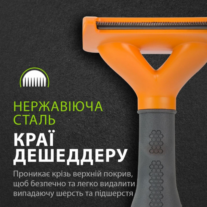 Фурмінатор FURminator для собак з короткою шерстю Short Hair розмір М - фото №9