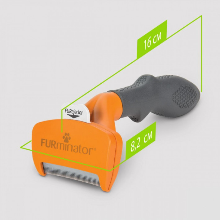 Фурмінатор FURminator для собак з короткою шерстю Short Hair розмір М - фото №10
