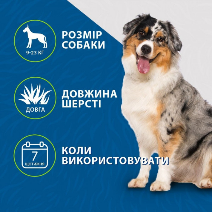 Фурмінатор FURminator для собак з довгою шерстю Long Hair розмір M - фото №7