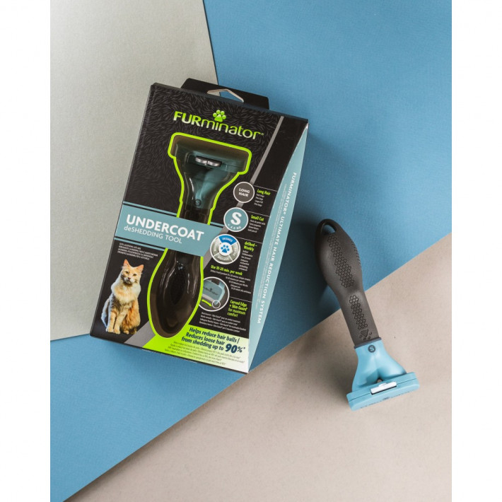 Фурмінатор FURminator для котів з довгою шерстю Long Hair розмір S - фото №14