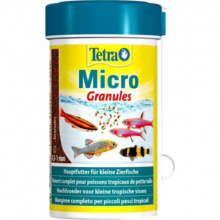 Корм Tetra Micro Granules для акваріумних рибок 100 мл