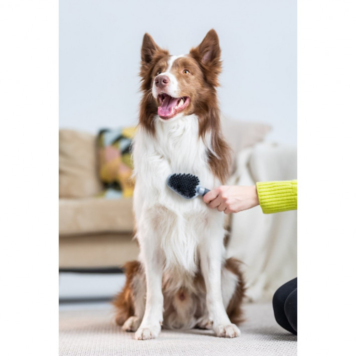 Гребінець-щітка FURminator двостороння для котів та собак - фото №5