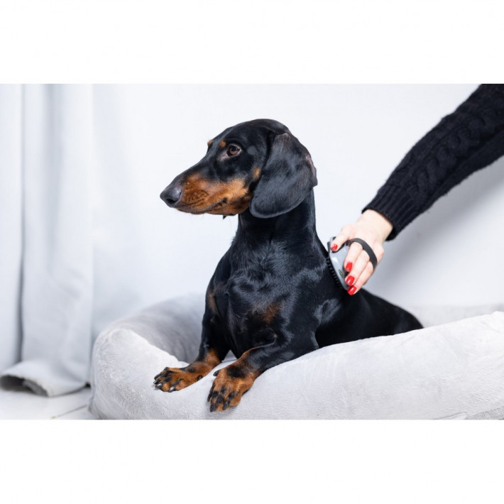 Щітка масажна FURminator для собак та котів гумова - фото №7