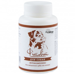 Фітокомплекс Provet ФІТОВИТ для собак для зміцнення зубів та кісток 100 табл 112 г