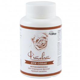 Фітокомплекс Provet ФІТОВИТ для собак для покращення травної системи 100 табл 112 г