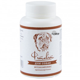 Фітокомплекс Provet ФІТОВИТ для собак протиалергічний 100 табл 112 г
