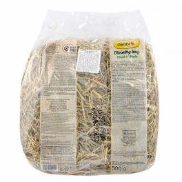 Сіно GimBi для гризунів з тімофіївкою 500 г - фото №2