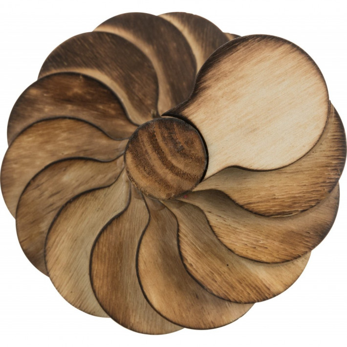 Башня Trixie для хомяков и мышей с лестницей деревянная 10х14х9 см - фото №2