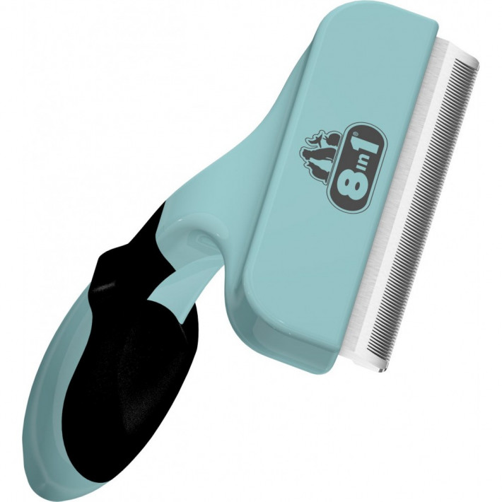 Дешеддер 8in1 Perfect Coat для вычесывания собак, размер L, 10 см - фото №2