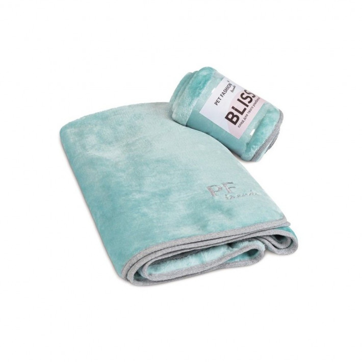 Плед Pet Fashion Bliss 1 для собак і котів м'ятний 77х60 см