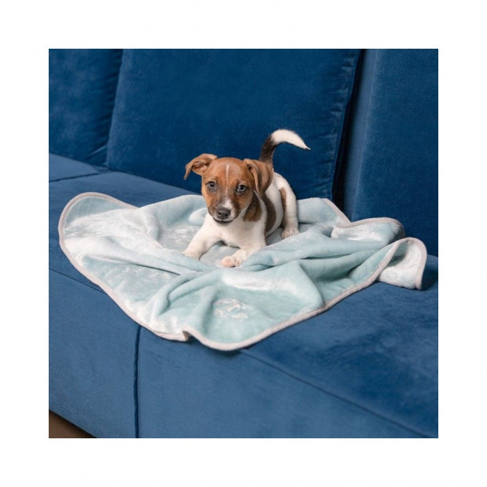 Плед Pet Fashion Bliss 1 для собак і котів м'ятний 77х60 см - фото №6