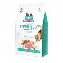 Корм сухой Brit Care Cat Grain Free Sterilized Urinary Health для стерилізованих котів для підтримання сечостатевої... - фото №1