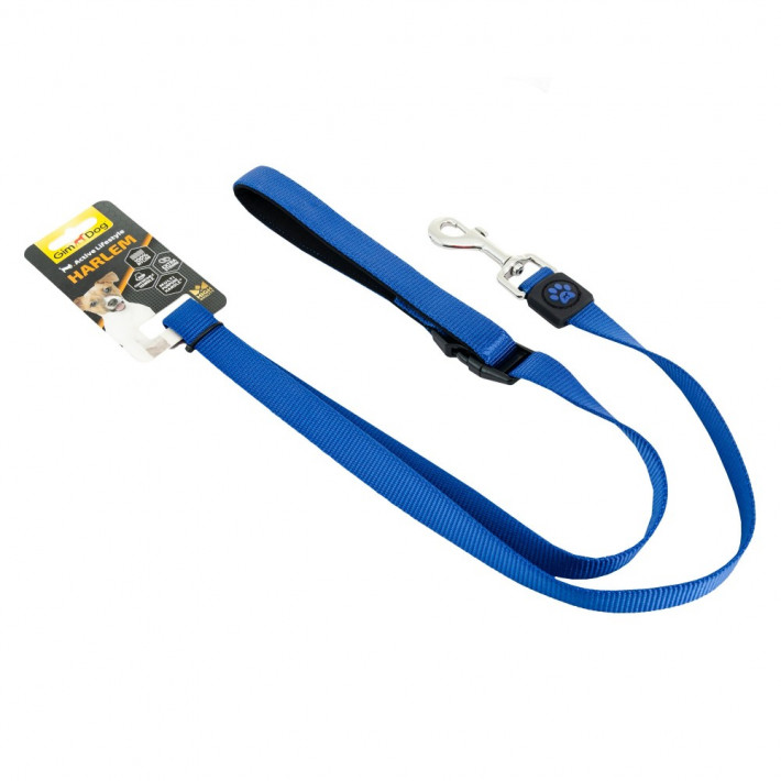 Повідець GimDog Harlem для собак, блакитний, 120 см - фото №2