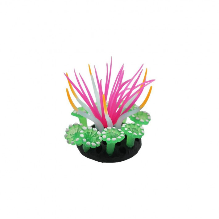 Декорація Deming Медуза для акваріума силіконова 7х7х9 см - фото №2