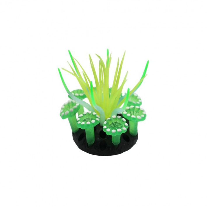 Декорація Deming Медуза для акваріума силіконова 7х7х9 см - фото №5