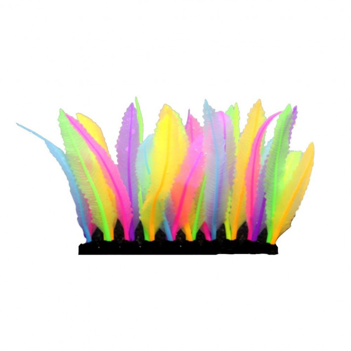 Растение Deming Ламинария для аквариума силиконовая 14х10 см