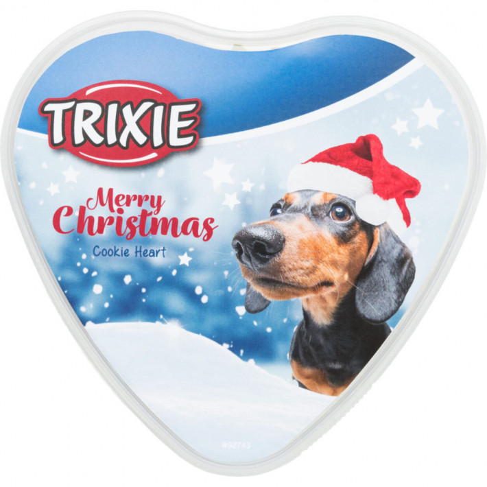 Ласощі Trixie Cookie Heart для собак різдвяне печиво 300 г