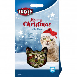 Ласощі Trixie Merry Christmas для котів Kitty Stars з ягням 140 г - фото №1