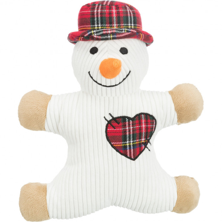Іграшка Trixie для собак Різдвяний Санта/Сніговик плюш 29 см - фото №3